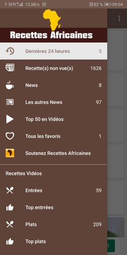 Recettes Africaines
