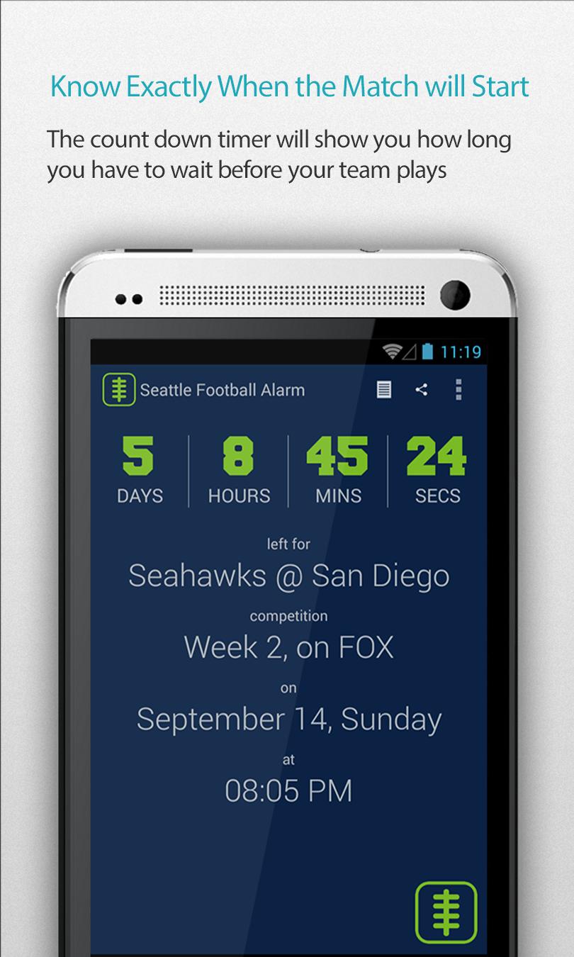 Seattle Football Alarm