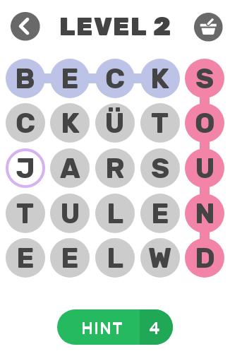 Puzzle Words English