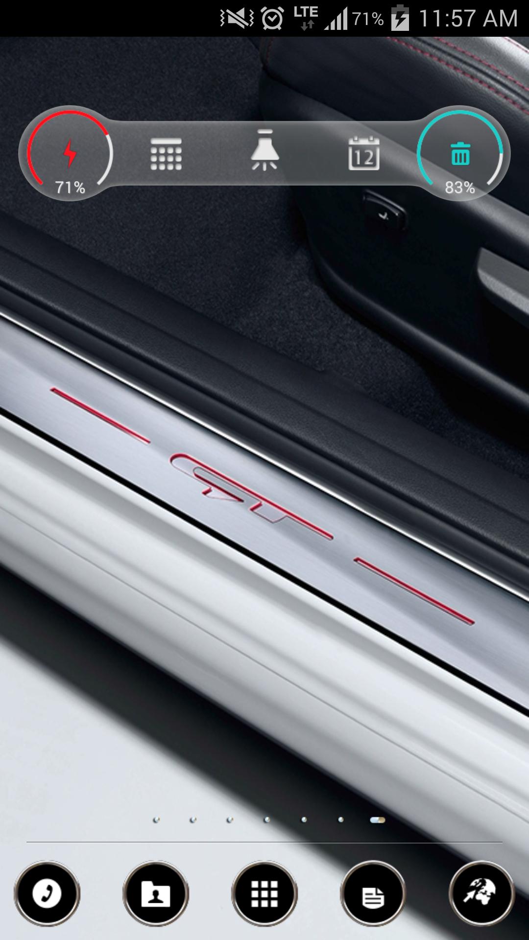 KIA Quick Launch Widget