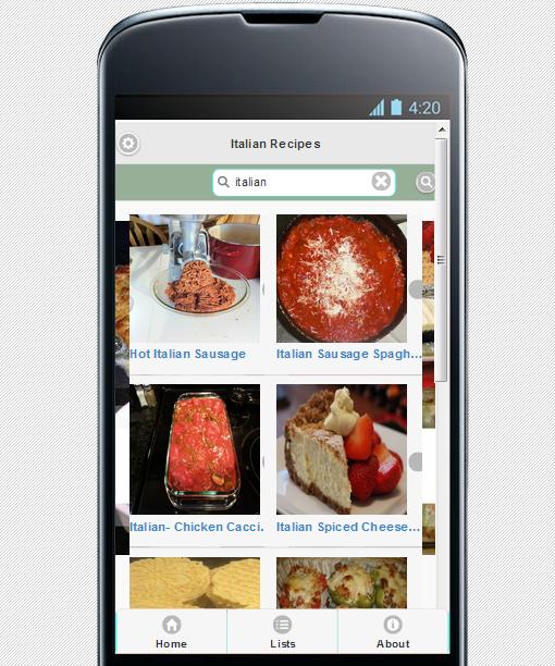 Italian recipes free