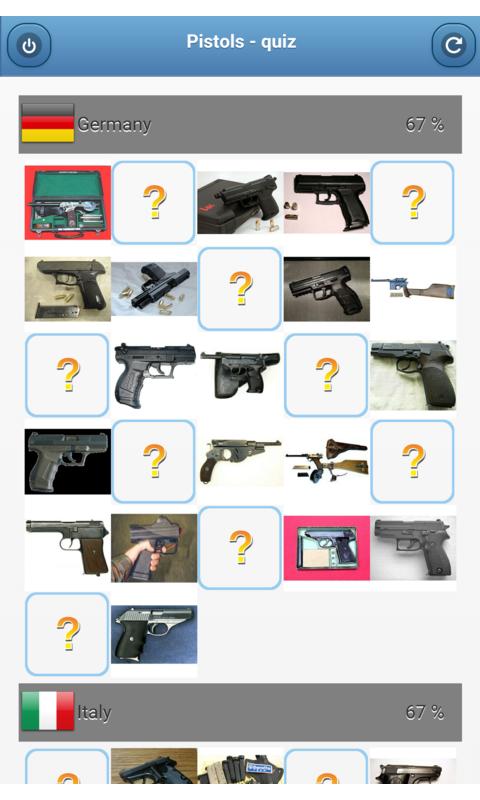 Pistols - quiz