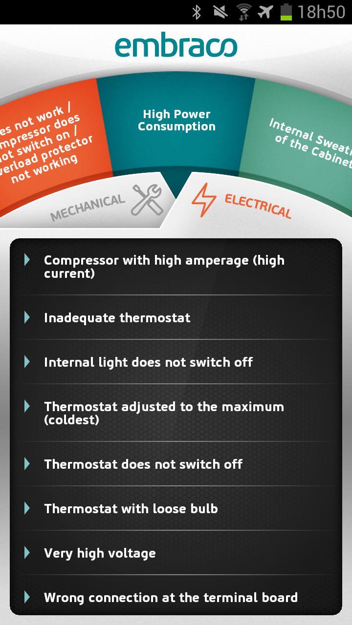 TroubleshootingApp Embraco