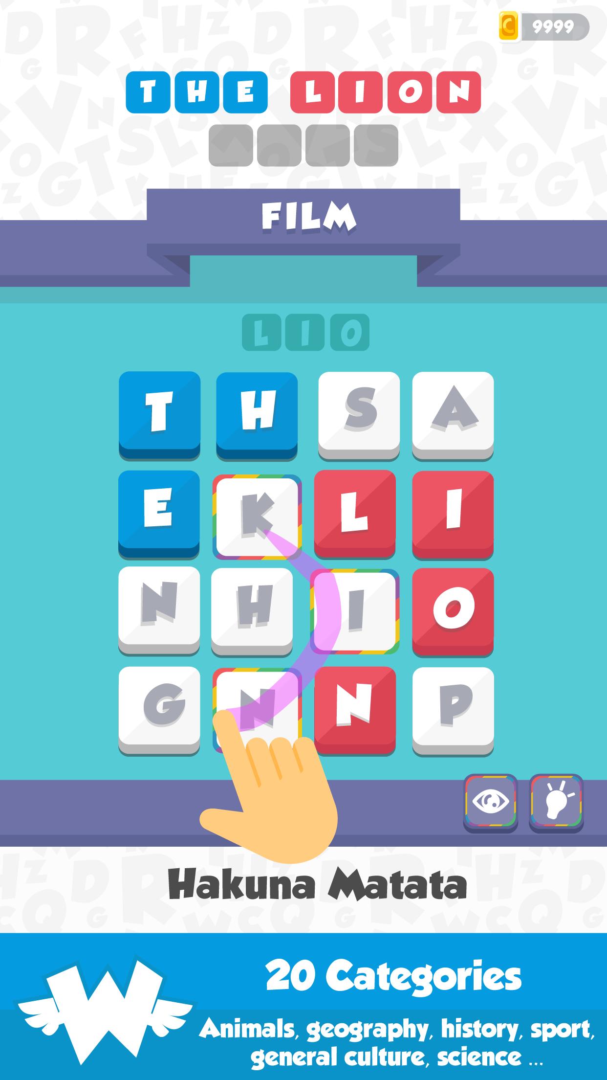 Trivia Quiz : Words Up