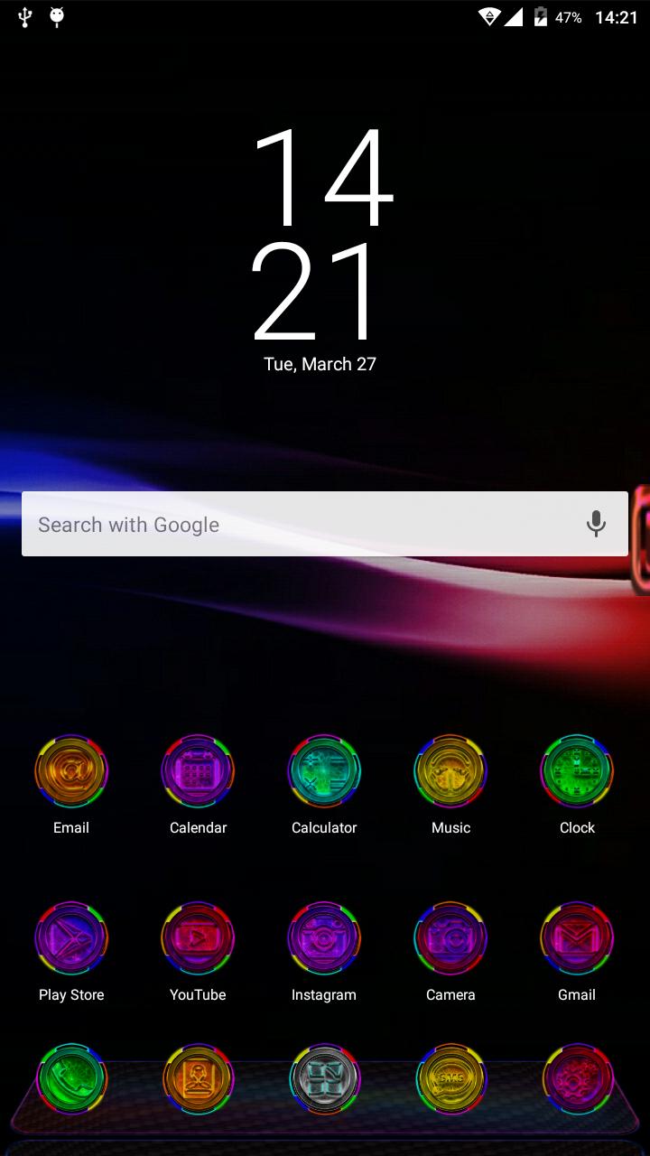 NEXT LAUNCHER THEME ULTRASHOW