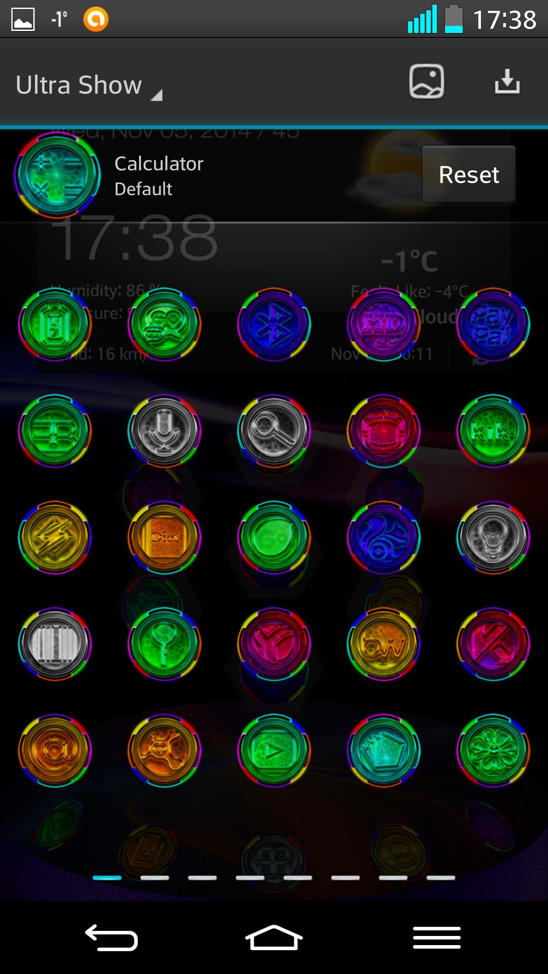 NEXT LAUNCHER THEME ULTRASHOW