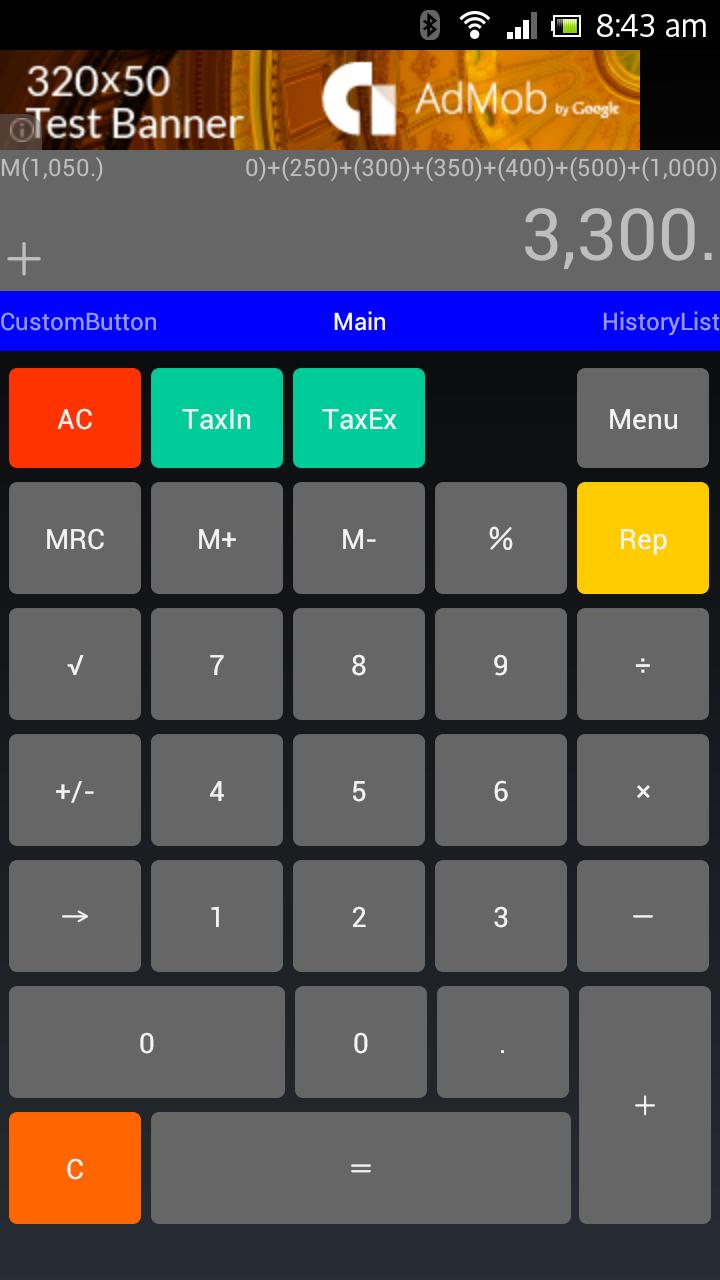 Customize Macro Calc