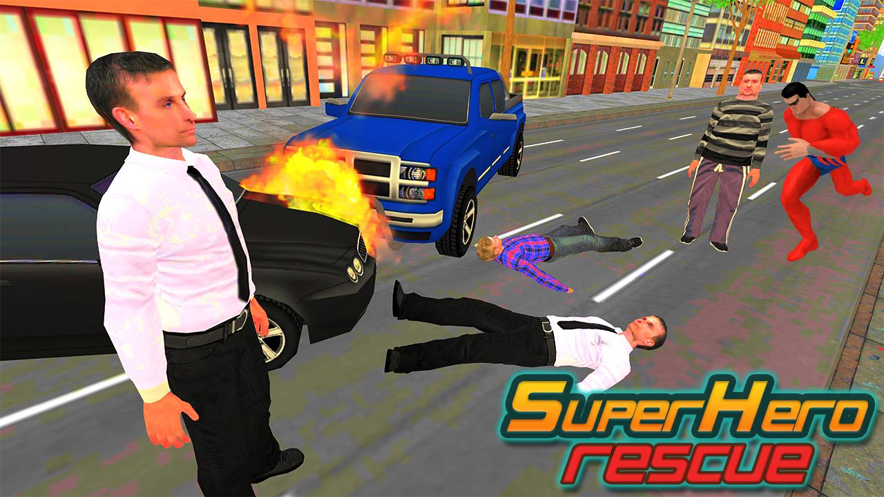 Grand Superhero Flying Robot :