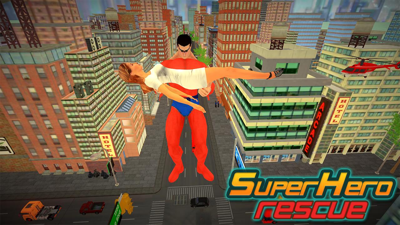 Grand Superhero Flying Robot :