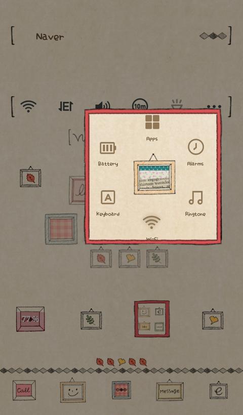 Vintage frame Dodol Theme