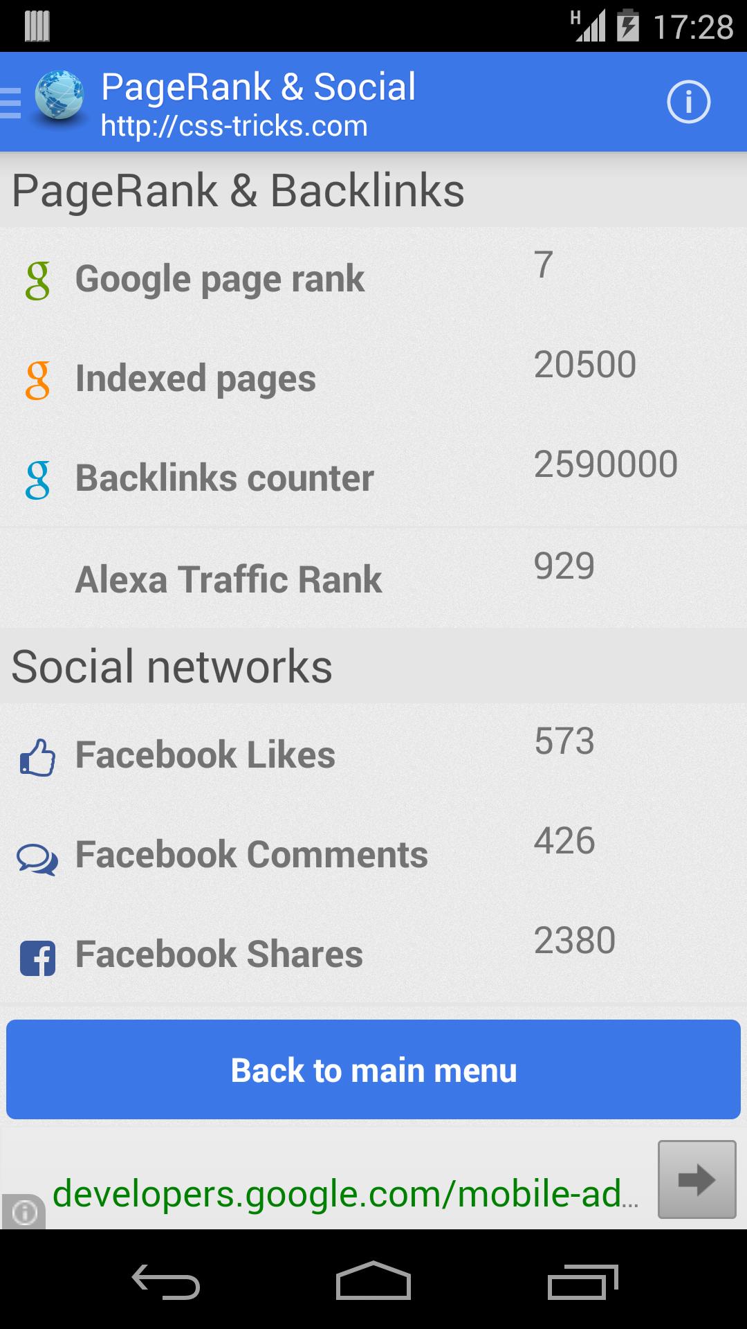 Website and SEO Toolbox