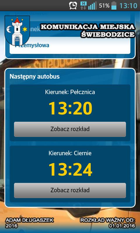 Komunikacja Miejska 2016