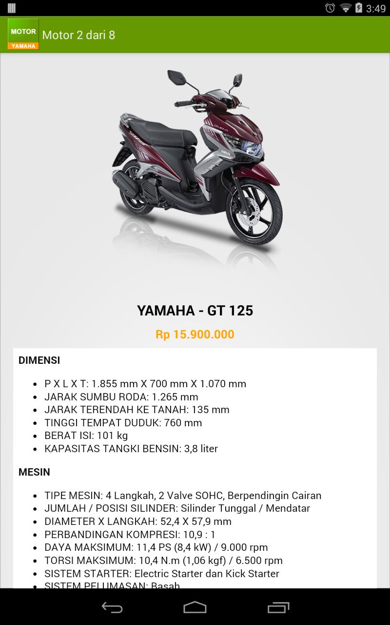 Alphinetech Motor Yamaha
