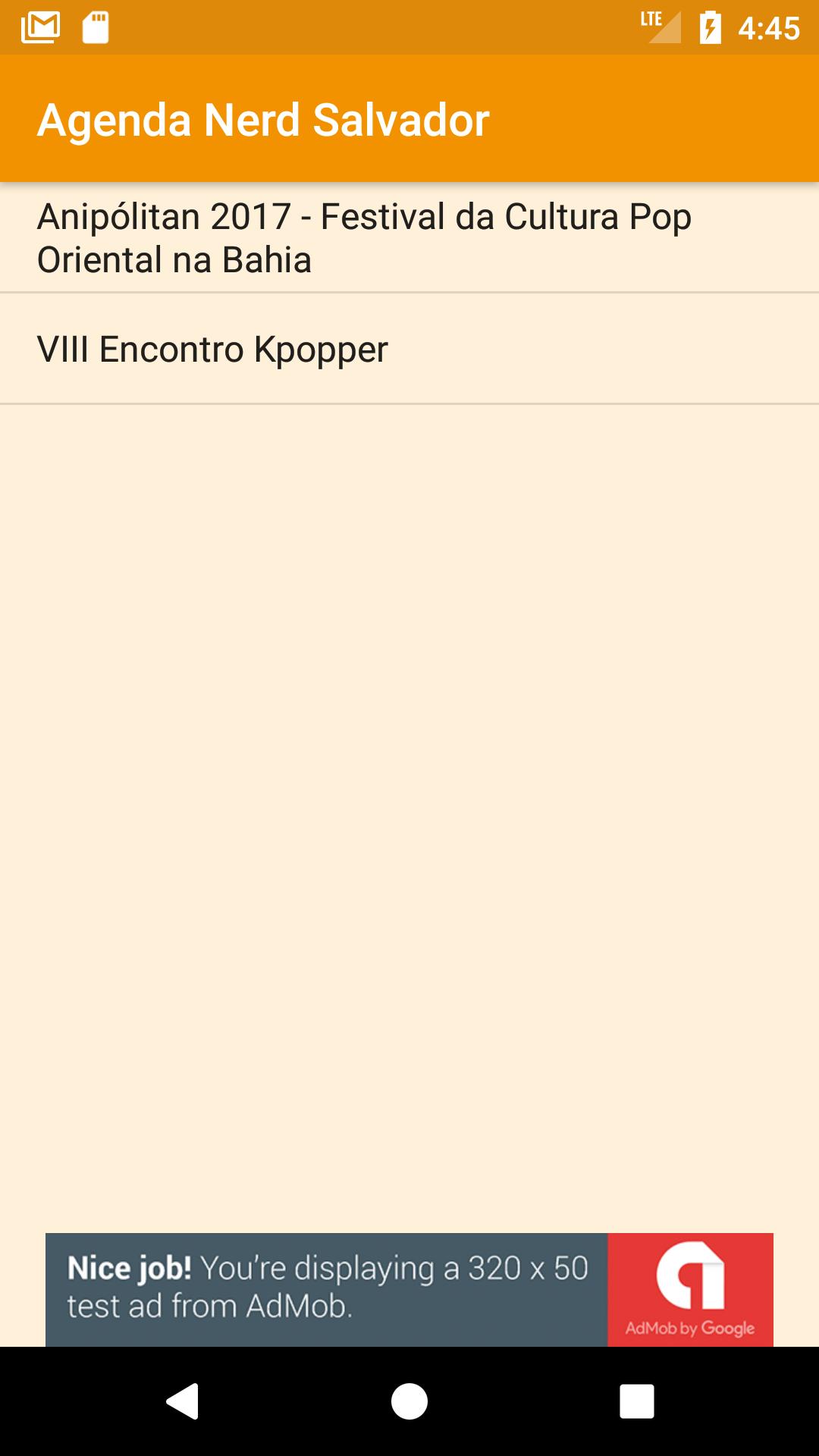 Agenda Nerd Salvador