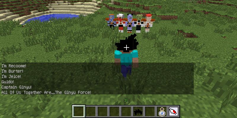 Saiyan Mod DBZ for Minecraft