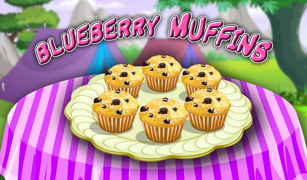 Blue Berry Muffins Cooking