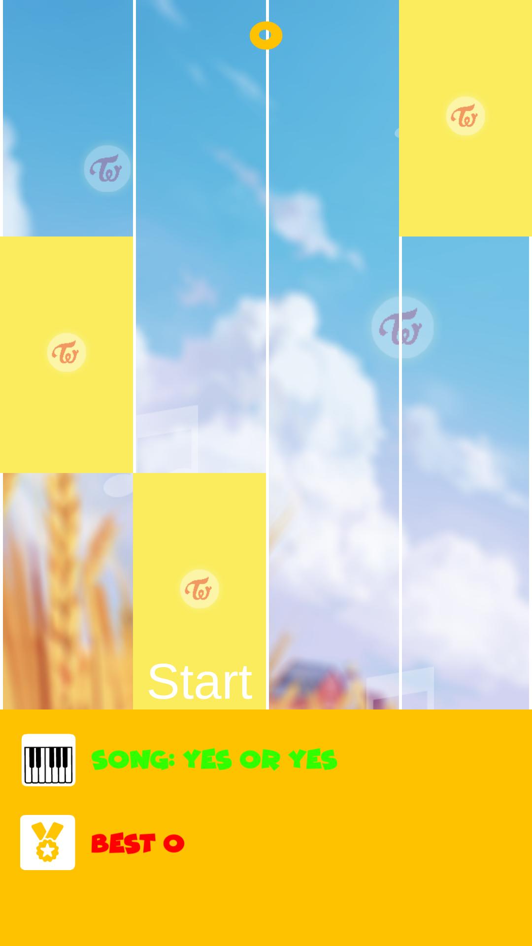 Cute Kpop Twice Piano Tiles Game