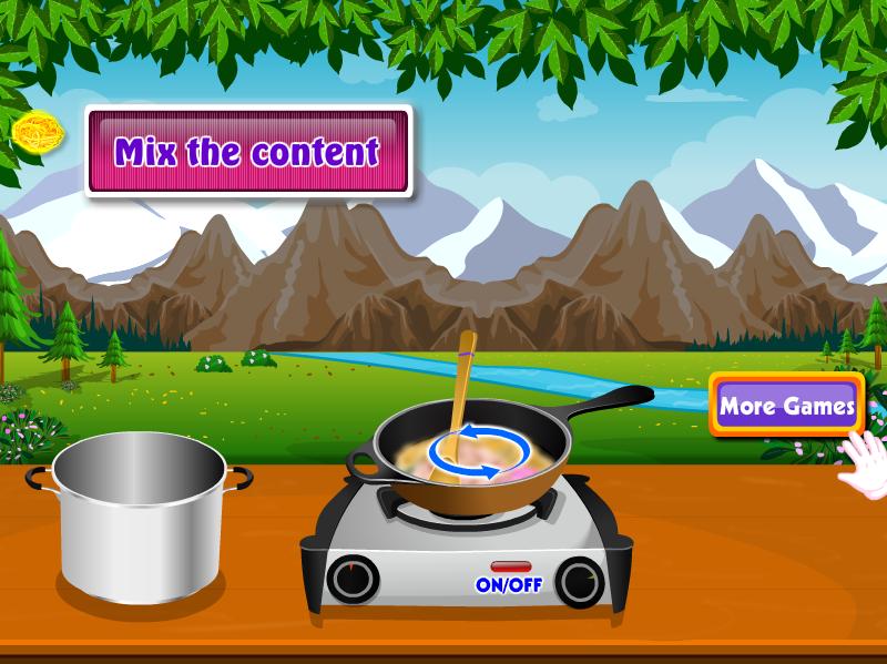 preparing pasta cooking games