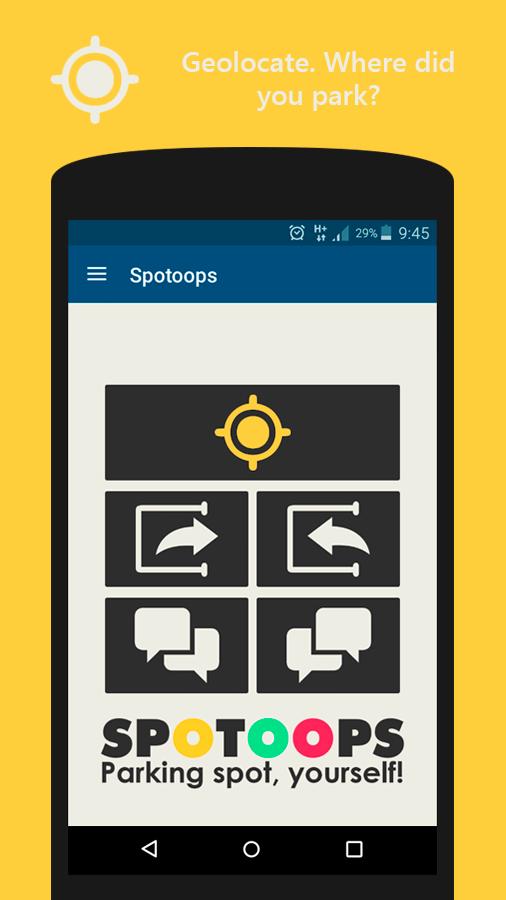 Parking spot without doubt