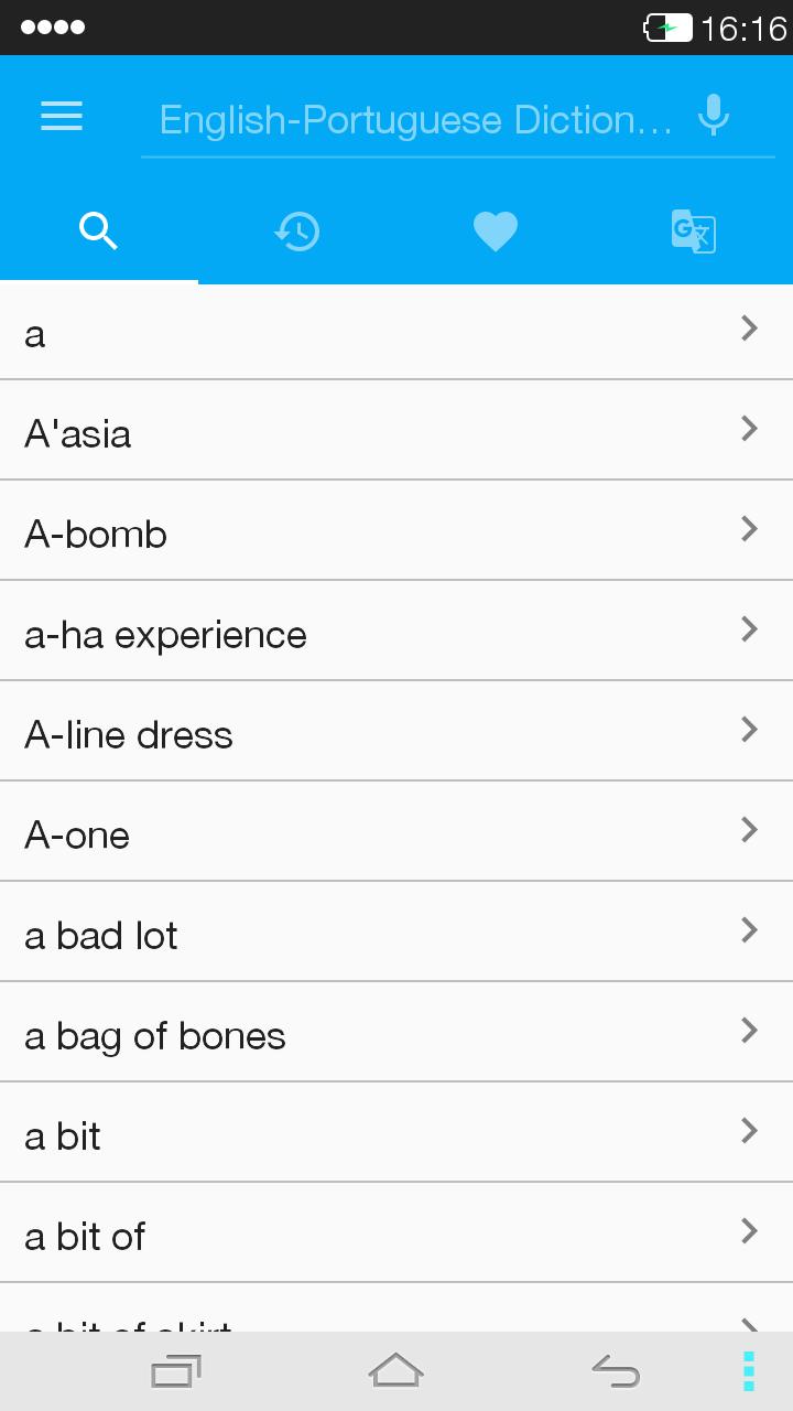 English<->Portuguese Dict
