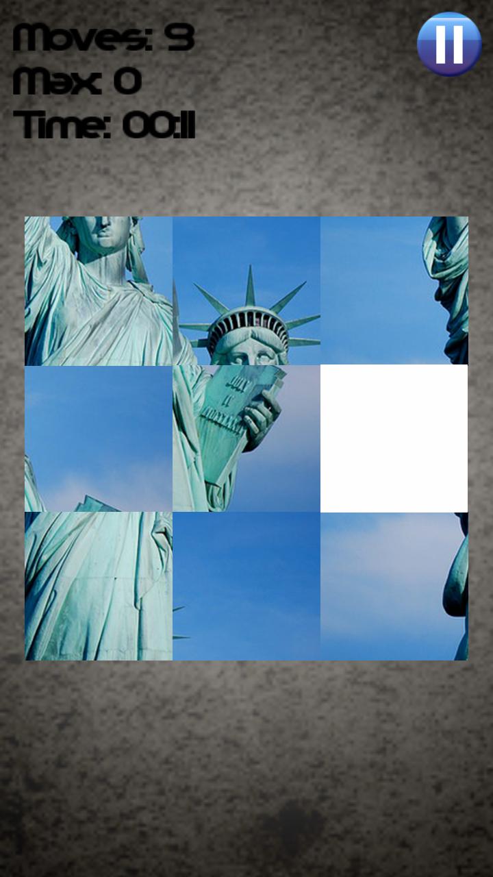 Picture Slide Tiles Puzzle