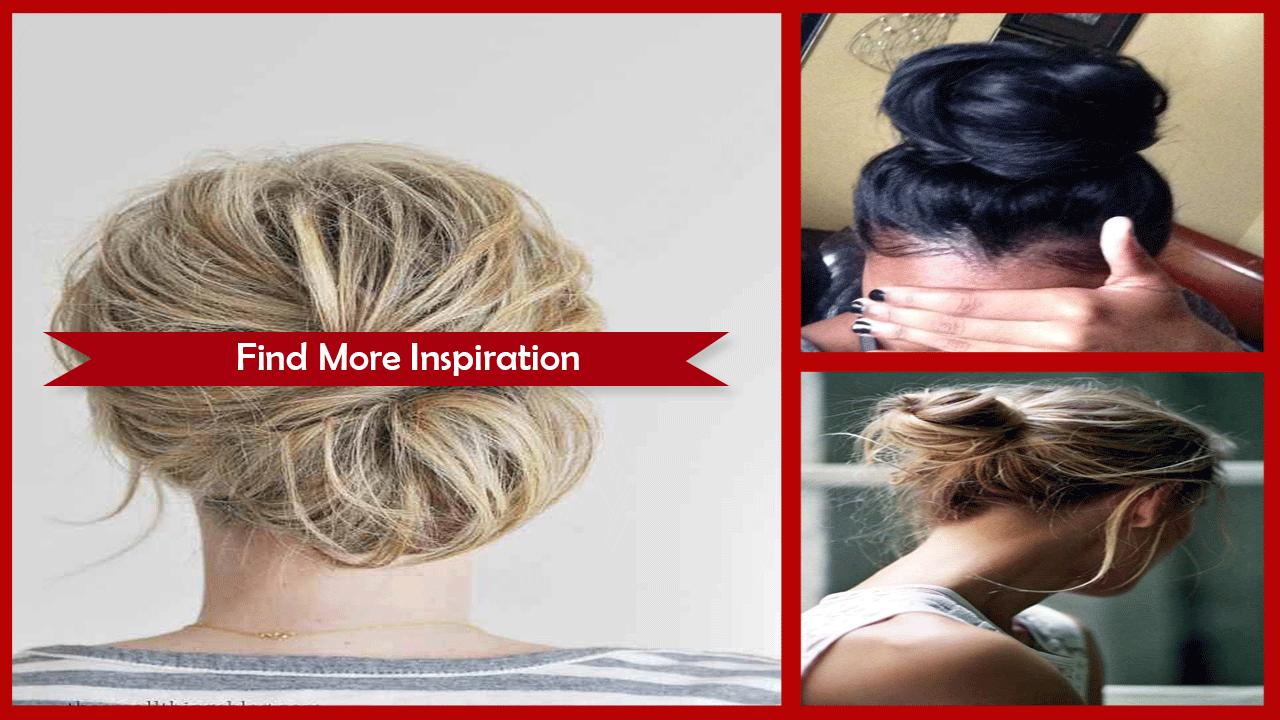 Messy Hairstyles Bun