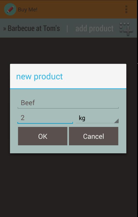 Buy Me - Simple Shopping List