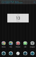 Dark Night Atom theme