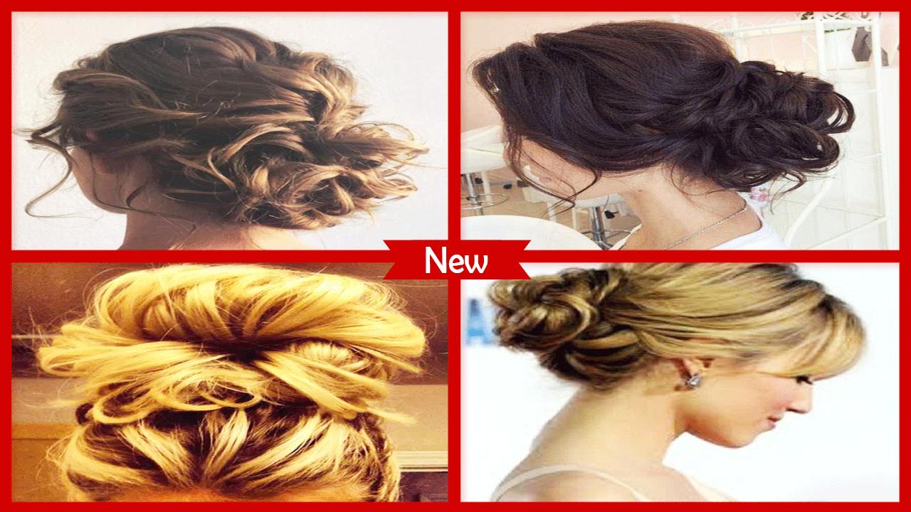 Messy Hairstyles Bun