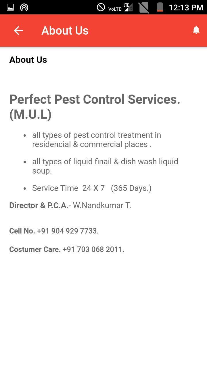 Perfect Pest Control Services