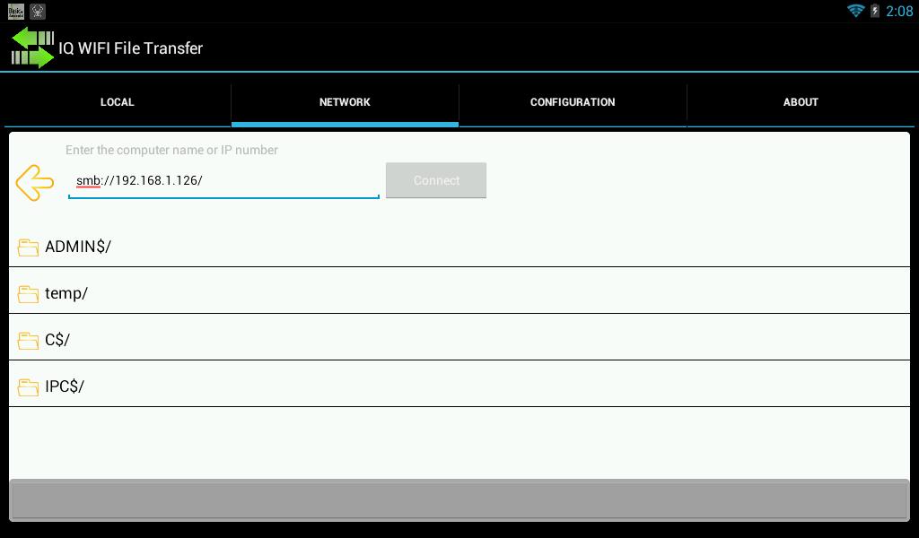 IQ WIFI File Transfer