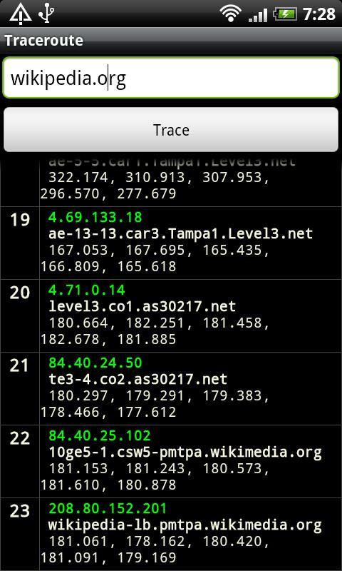 Traceroute