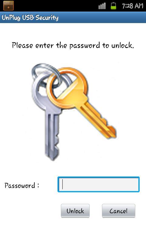 UnPlug USB mobile security