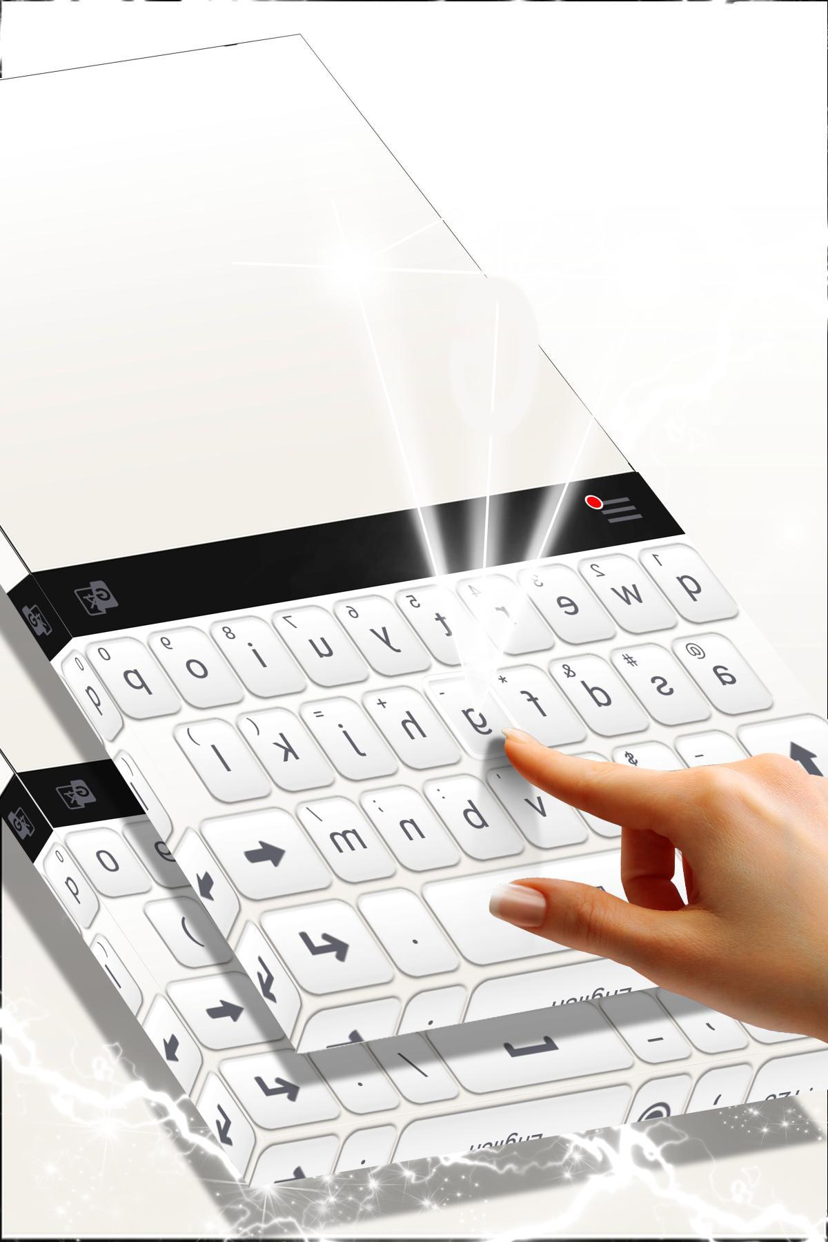 White Keyboard For Android