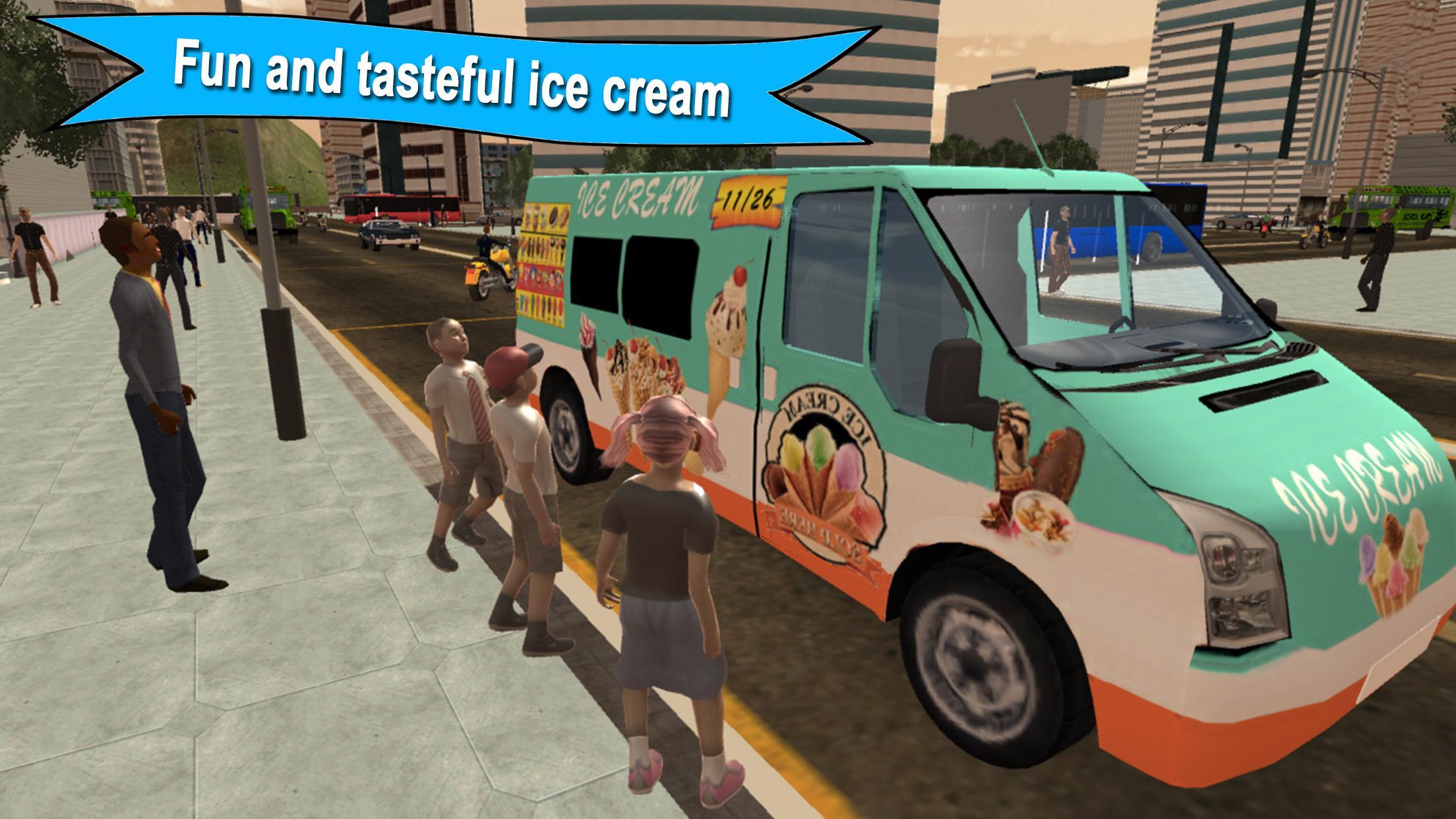 Ice Cream Delivery Games 3D