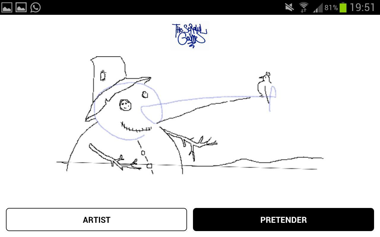 paint game - The Scrawl Game