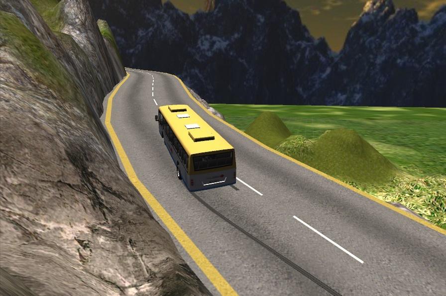Off-Road Bus Hill Climb Drive