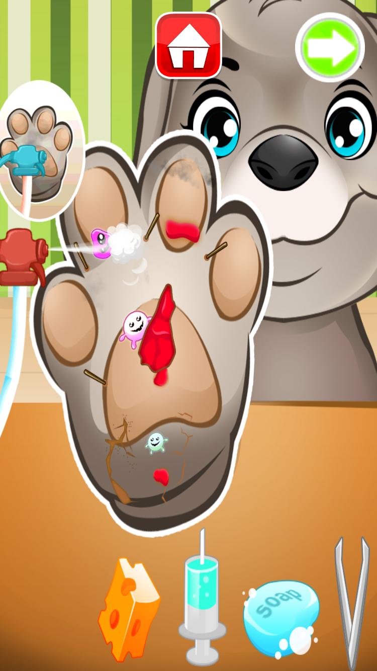 Scary Paw - Pet Pup Vet