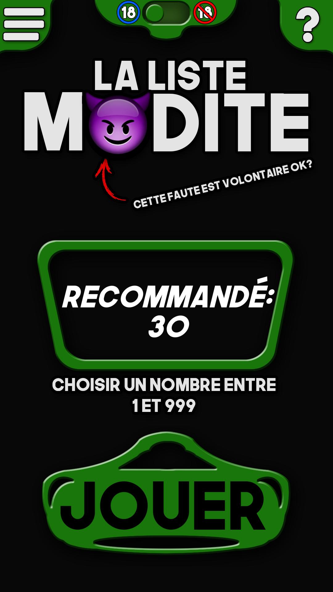 La liste maudite