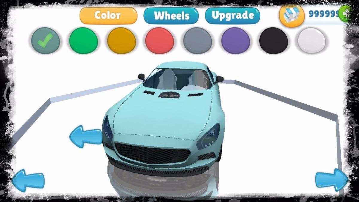 High speed car racer