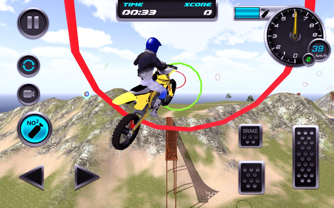 Motocross simulator Beach Jump