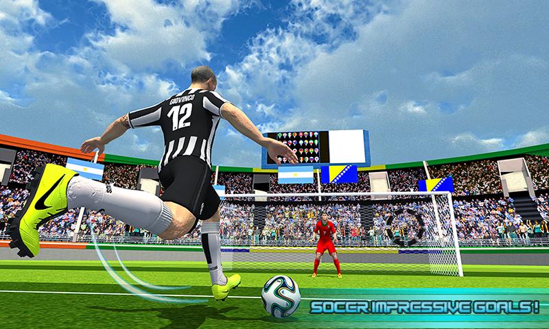 Soccer Free Kick Football Champion 2018