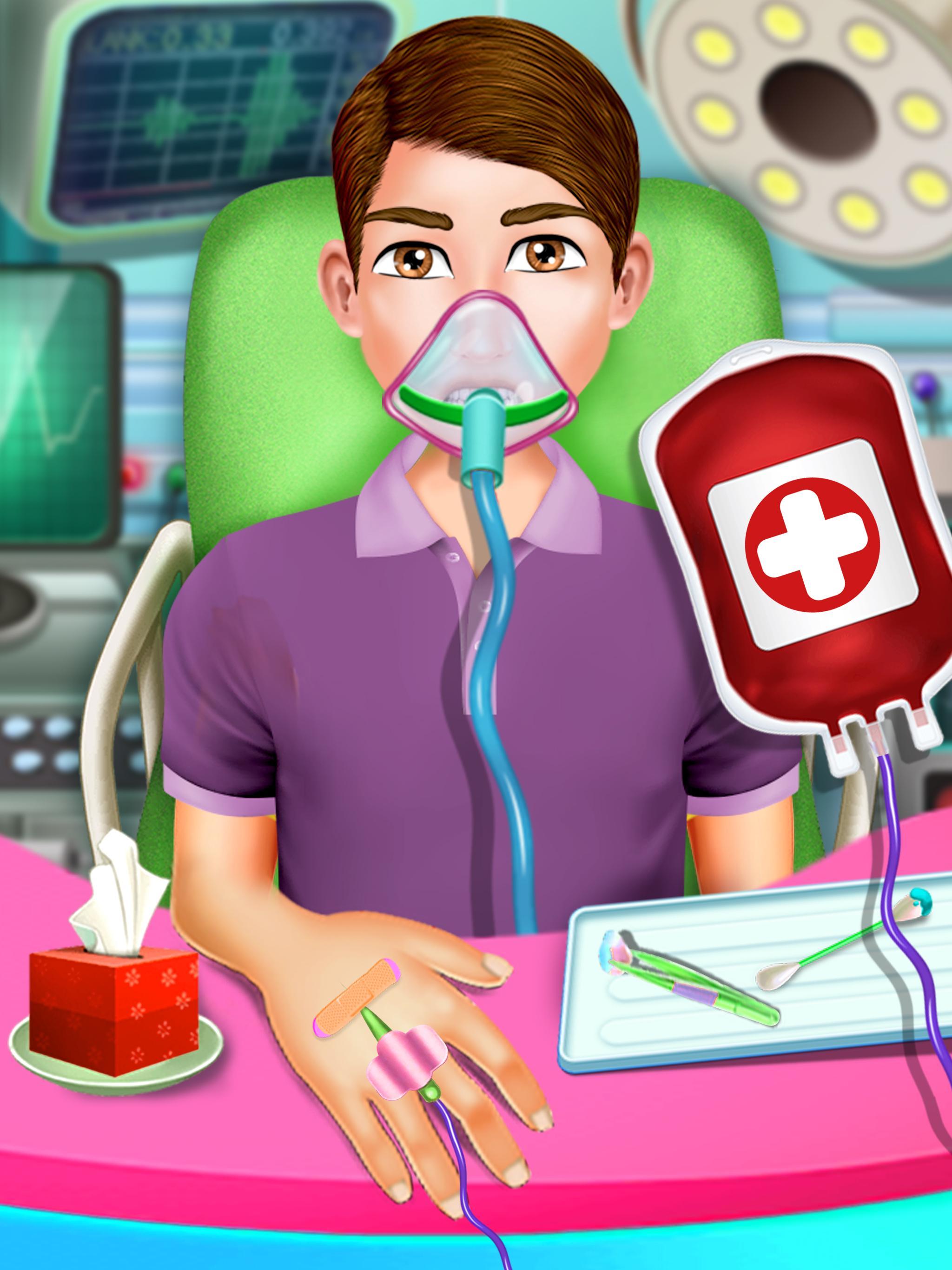 Blood Test Injection ER Doctor Hospital Simulator