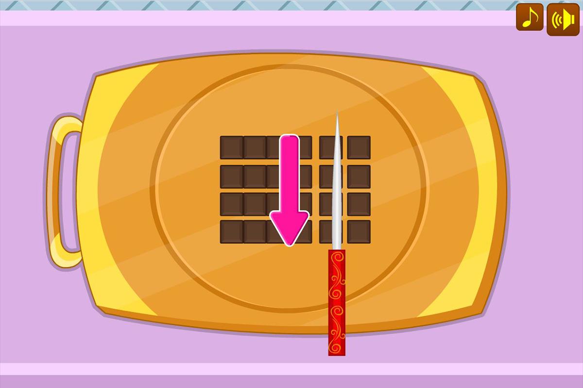 Chocolate royal cake game