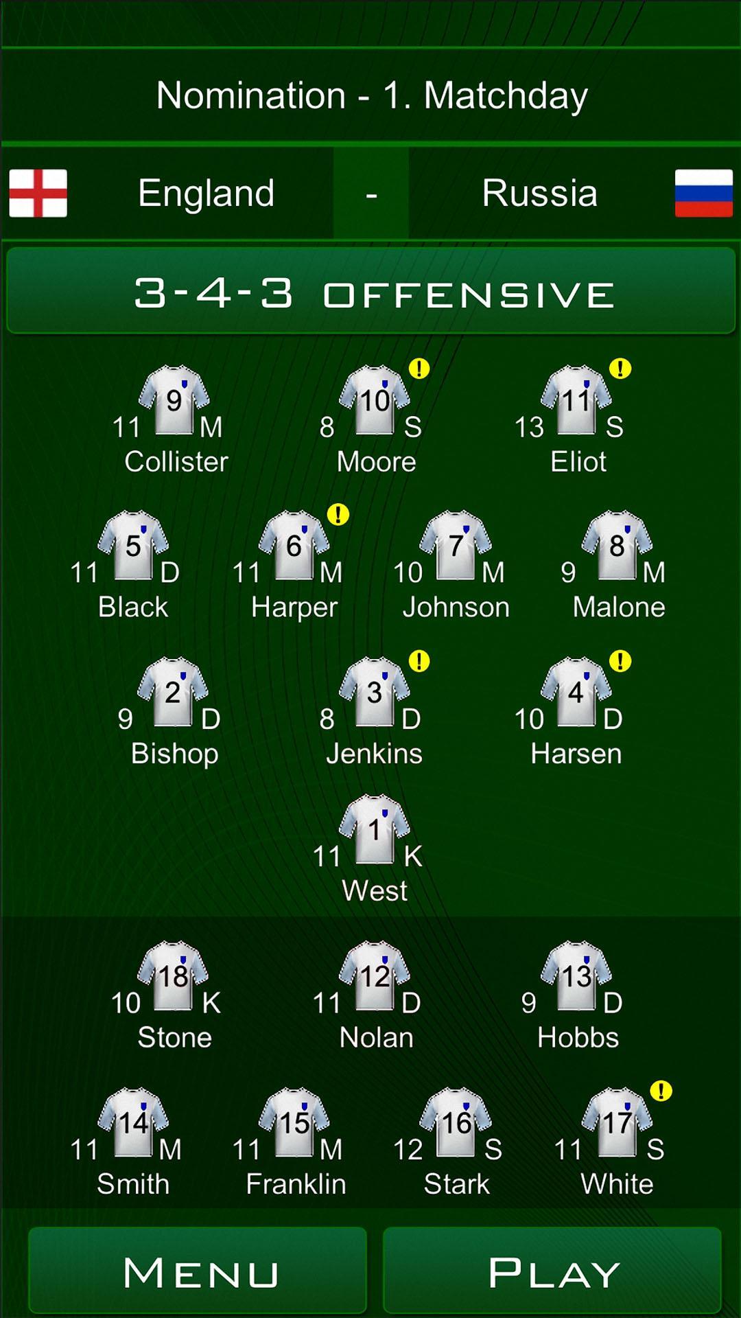 Euro 2016 Manager Free