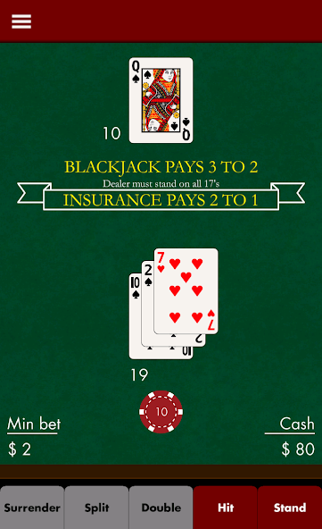 Blackjack Strategy Trainer