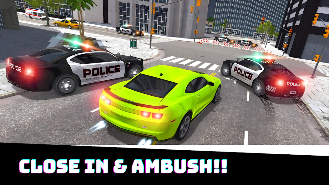 Police Chasing-Cop Chase Games
