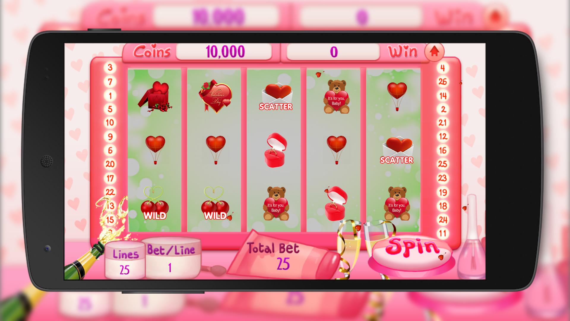 Valentine Jackpot :Casino Slot