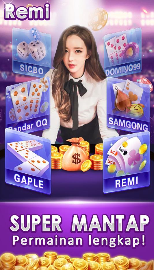Domino qq gaple pulsa remi