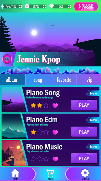 Jennie - Mantra Piano Tiles